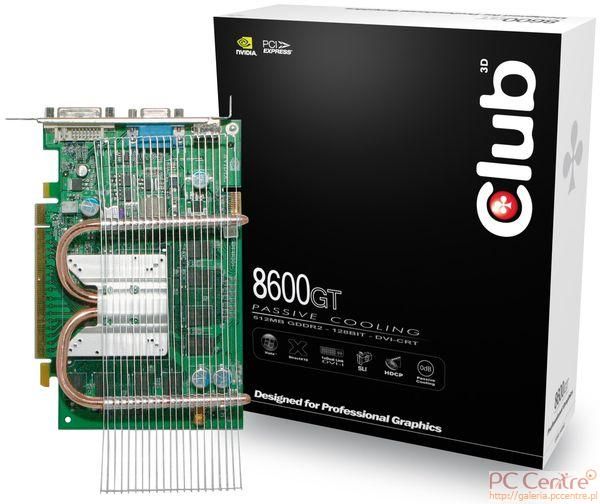 Club 3D GeForce 8600GT 512 MB 