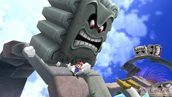 Zrzut ekranu z Super Mario Galaxy