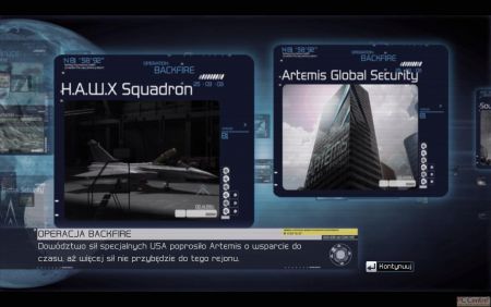 Screen z gry Tom Clancy's H.A.W.X