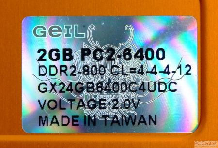 GEIL ULTRA 800 CL4 2x2GB