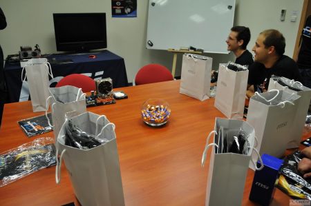 Zdjęcie z finału konkursu MSI OC University 2009