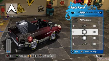 Screen z gry ModNation Racers