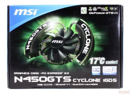 MSI GTS450 Cyclone