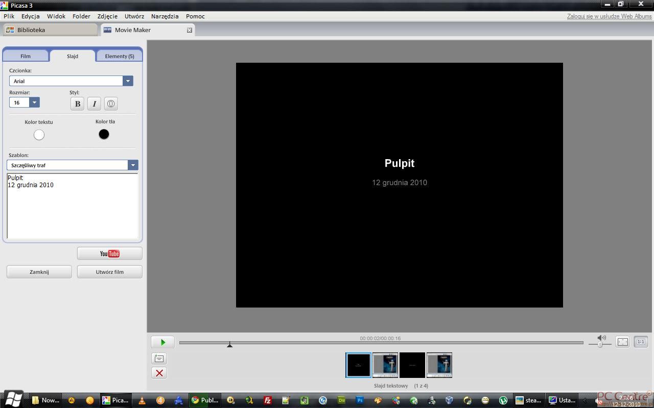 Tworzenie klipu video