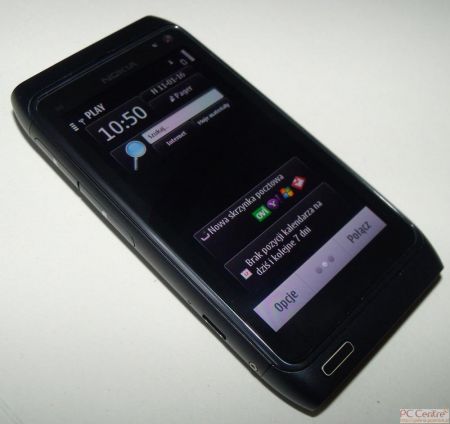 Frontalna część urządzenia