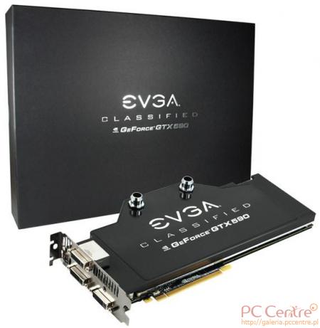 EVGA GeForce GTX 590 Classified Hydro Copper
